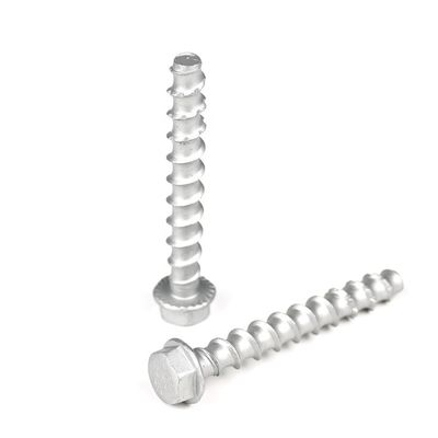 Ancoras de concreto de cabeça hexadecimal de flange M10x90mm de aço inoxidável para sistema de medição métrico