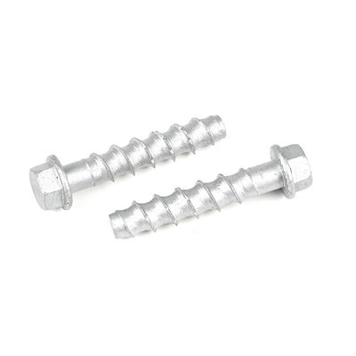 65mm Hex Head Maçonaria parafusos auto-perfuração de concreto âncoras para fixação de guarda-roupas