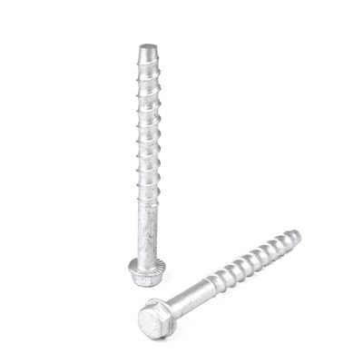 Parafusos de alvenaria de grande diâmetro de aço de carbono hexadecimal para parafusos de segurança