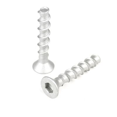 Hex Head aço inoxidável Countersunk Flat Self Tapping parafusos de cimento para construção