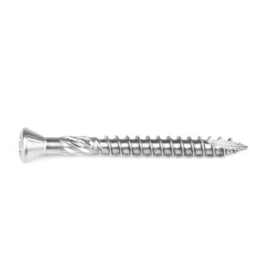 Parafusos de revestimento de aço inoxidável simples A2 Trim Head Torx Chipboard Screw ISO Standard