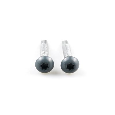 Parafuso auto-perfurador 12 parafuso bimetal com máquina de lavar Epdm Bi Metal Color Coated Torx Pan Head