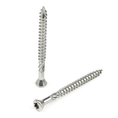 Ferramentas de revestimento de cabeça de aço inoxidável Torx Trim para estrutura de madeira