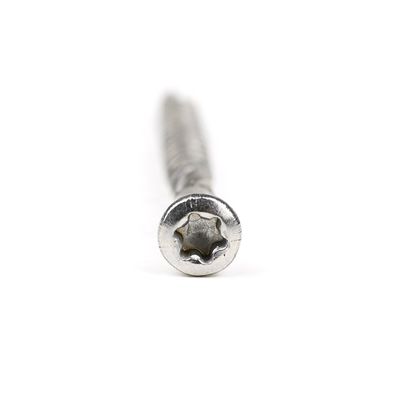 Ferramentas de revestimento de cabeça de aço inoxidável Torx Trim para estrutura de madeira