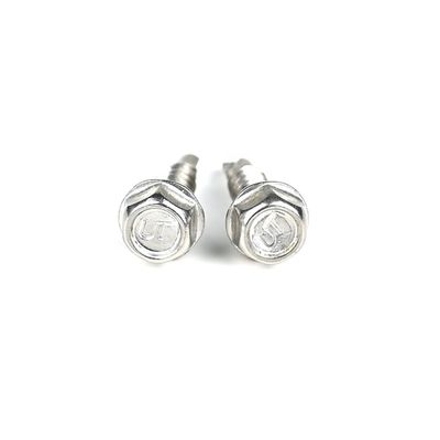 Parafusos de auto-perfuração para estruturas de aço com cabeça hexadeca de aço inoxidável 100% testados por QC