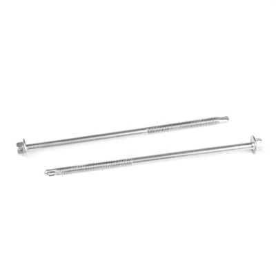 Parafusos de autoperfuração de estrutura de madeira ST5.5x140 com fio parcial em acabamento Ruspert