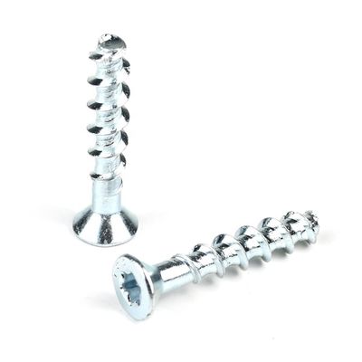Aço inoxidável cabeça plana Torx função pesada de betão para a fixação e instalação