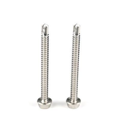 Torx Drive Aço inoxidável Phillips cabeça hexadecimal parafusos de auto-perfuração Tornillos para metal