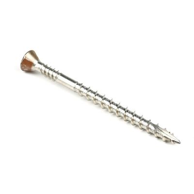 Parafusos de parede seca de 10x65 mm de aço inoxidável 316 Torx de cabeça plana para edifícios de construção de madeira