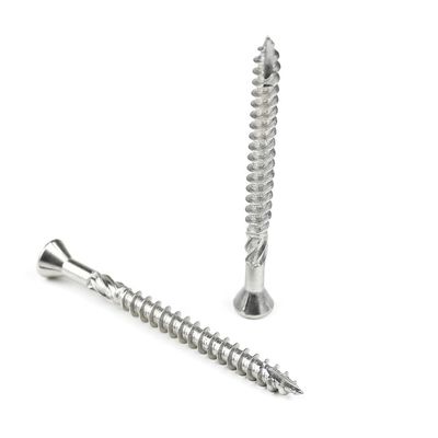 Zinc acabamento 304 aço inoxidável Flat Head Torx Deck para construção de corrimão de madeira