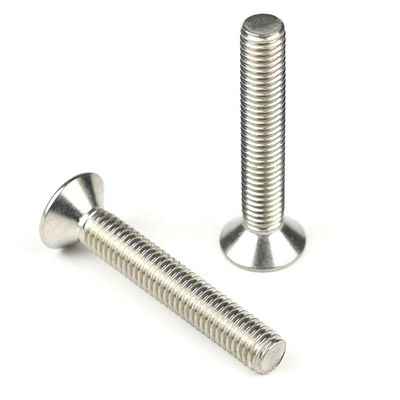 Parafusos de máquina plana de aço inoxidável DIN 7991 parafusos de tomada hexadecimal com suporte personalizado