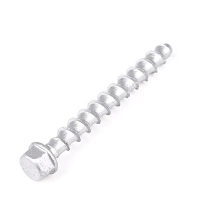 HEX Head M6 Metric Self Drilling Concrete Anchor Bolts para suporte de plataforma de evacuação