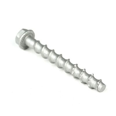 M8x75mm Flange Hexagonal Cuidado Fabricado Cabeça de concreto parafusos de aço inoxidável 410