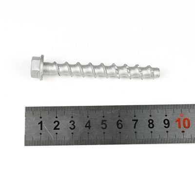 M8x75mm Flange Hexagonal Cuidado Fabricado Cabeça de concreto parafusos de aço inoxidável 410