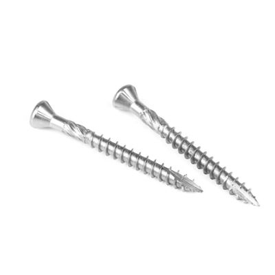 Parafusos Trim Torx de 50 mm para pavimentos de placas de partículas firmes na construção de edifícios