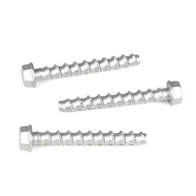 Ancoras de concreto de cabeça hexadecimal de flange M10x90mm de aço inoxidável para sistema de medição métrico