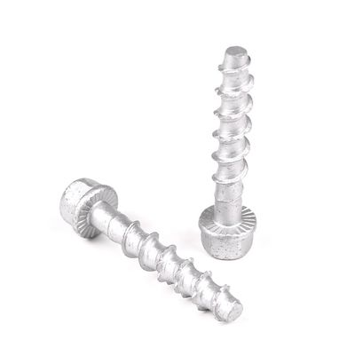 Vários estilos M6 Hex Washer Head Bolto para parafusos de concreto no sistema de medição INCH