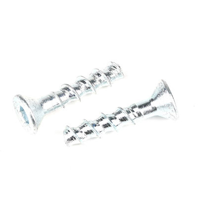 Maçonaria zinc plating 50mm M8 aço Hex Socket Countersunk Flat Head Bolts para durável