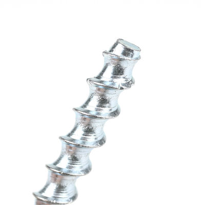 M8x60mm para parafusos de betão de cabeça HEX de flange com acabamento liso e material de aço carbono
