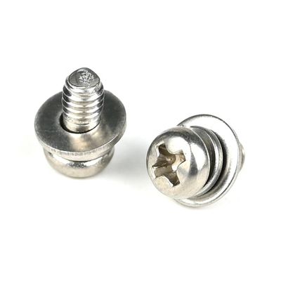 Parafusos de máquinas de cabeça de panela de aço inoxidável 304 Phillips M4x12mm para renovação de edifícios
