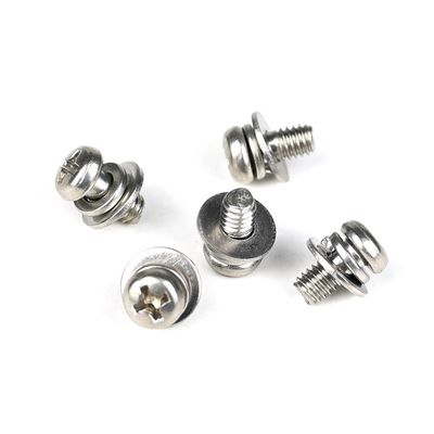 Parafusos de máquinas de cabeça de panela de aço inoxidável 304 Phillips M4x12mm para renovação de edifícios