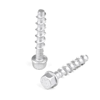 Zinc Finish Hex Head Carbon Steel Metal Anchor Bolts de concreto para Engenharia Municipal Guardrail