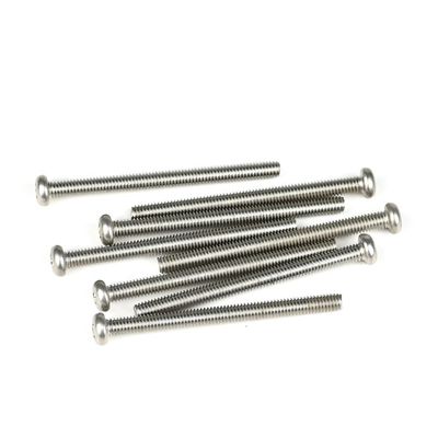 Parafusos de máquina Phillips M4x50mm personalizados para fogão a gás com acabamento Ruspert