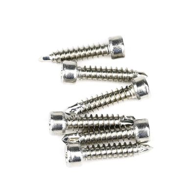 Estrutura de aço para auto-perfurar parafusos M6x25mm Torx Fillister com instalação