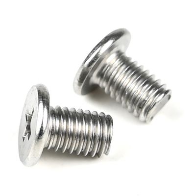 100% QC testado de aço inoxidável Flat Phillips M5 X 8mm para revestimentos de máquinas para prateleiras de mercadorias