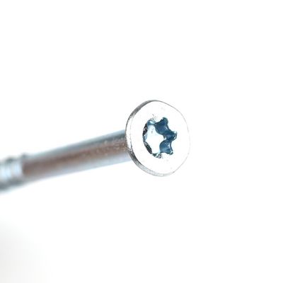 Tráfego Ferroviário Revestimento de zinco CounterSunk Torx cabeça de âncora parafusos M6 120mm para 100% QC teste