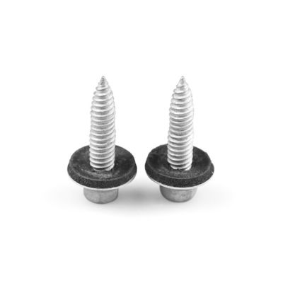 100% QC testado Bi Metal Self Tapping Sheet Metal Screw 6x25 com Epdm Washer Hex Head
