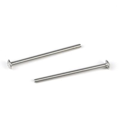 ISO Standard Zinc Finish M4 Botão Phillips cabeça de máquina parafuso 65mm aço inoxidável SS304