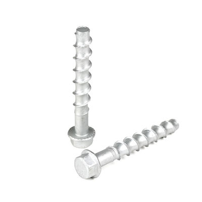 Parafusos de concreto de aço carbono M12x100mm para aplicações de trabalho pesado