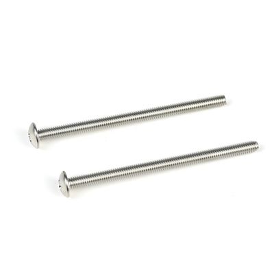 ISO Standard Zinc Finish M4 Botão Phillips cabeça de máquina parafuso 65mm aço inoxidável SS304