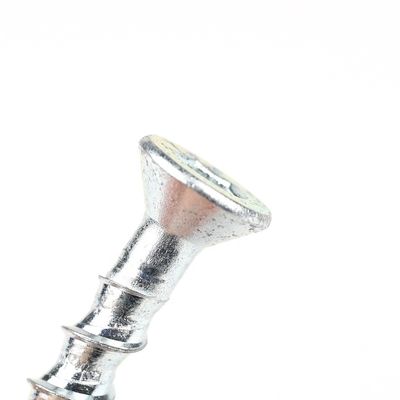 Aço de carbono Branco Zinco Revestido Hex Socket cabeça plana auto-perfuração Maçonaria parafusos de concreto M8 50mm