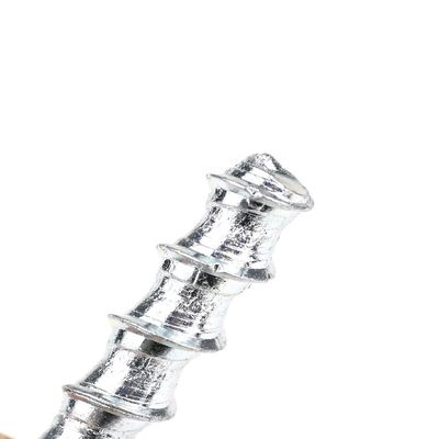 Aço de carbono Branco Zinco Revestido Hex Socket cabeça plana auto-perfuração Maçonaria parafusos de concreto M8 50mm