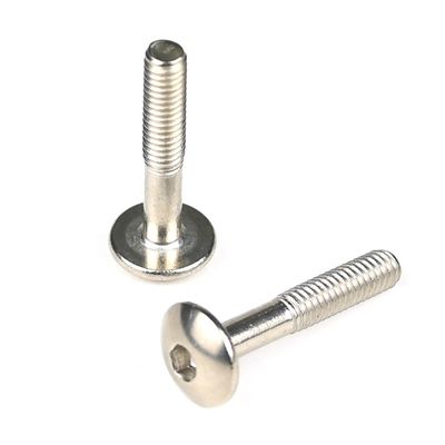 M4 22 mm cabeça de filamento parcial de filamento Hex Socket Machinery Screws para capota de cozinha