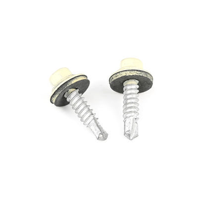 Cabeça de taça auto-perfuração auto-toque parafuso bimetal com Epdm Lavadora para construção