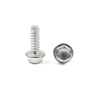T/T Prazo de pagamento 304 Ferro inoxidável parafuso hexadecimal parafuso de cauda plana parafuso de auto-aperto 14 x3/4