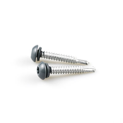 Torque métrico Pan Head auto-perfuração Tapping parafuso de aço inoxidável parafuso bimetal com lavadeira Epdm