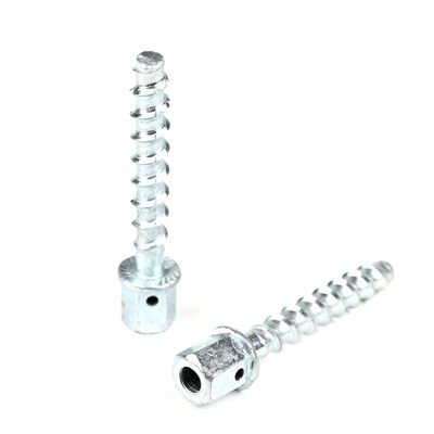 Tráfego Ferroviário M10 80 mm Rodas de fio de revestimento Flange Hex Tornillos De Anclaje Ancoras de parafuso de concreto para sistema de ventilação de aquecimento