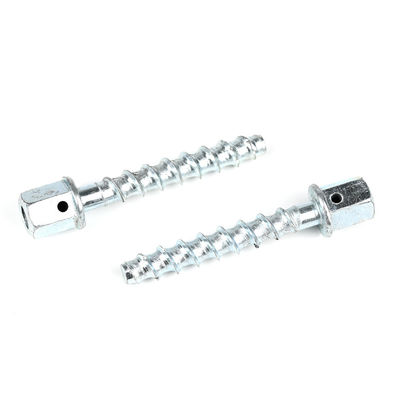 Tráfego Ferroviário M10 80 mm Rodas de fio de revestimento Flange Hex Tornillos De Anclaje Ancoras de parafuso de concreto para sistema de ventilação de aquecimento