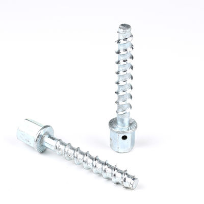 Tráfego Ferroviário M10 80 mm Rodas de fio de revestimento Flange Hex Tornillos De Anclaje Ancoras de parafuso de concreto para sistema de ventilação de aquecimento