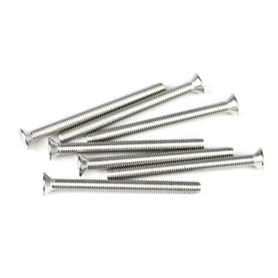 Metric SUS316 M5 Machine Screw 70mm Flat Phillips Din965 para aquecedor de água solar fácil