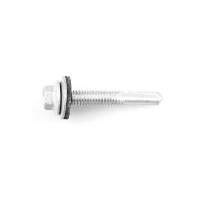 Ruspert Finish aço inoxidável aço carbono Bi Metal para o telhado parafuso com lavadora de borracha