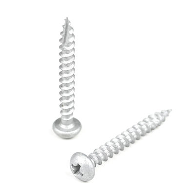 Metric GB Standard Ss410 aço inoxidável Tipo 17 parafusos de decking 4.1x35 pequenos Phillips