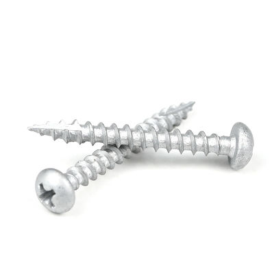 Metric GB Standard Ss410 aço inoxidável Tipo 17 parafusos de decking 4.1x35 pequenos Phillips
