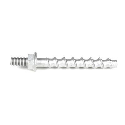 Revestimento antirruído de zinco Ancoras de cabeça dupla Parafuso de alvenaria SS410 parafuso de concreto de aço inoxidável