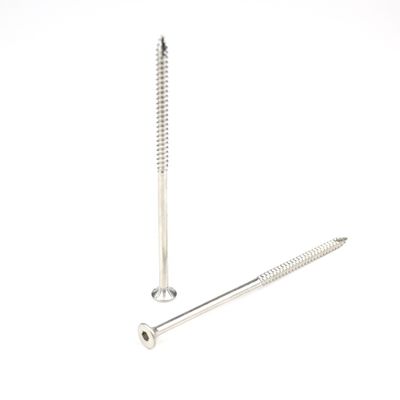 Kit de assortamento de parafusos de madeira de aço inoxidável de 200 mm para corrimão de madeira