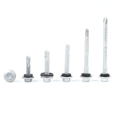 Venda Bi Material Hex Csk Pan Head Washer Parafuso de auto-perfuração com lavadora 100% QC testado